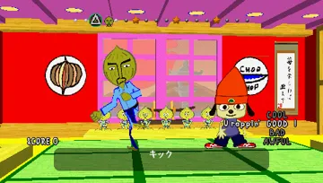 PaRappa the Rapper (EU - AU) screen shot game playing